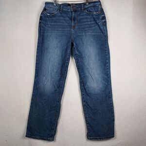 Judy Blue Women’s Straight Fit Jeans Size 7/28 Medium Wash Stretch Denim